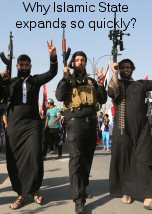 Why Islamic State expands so quickly